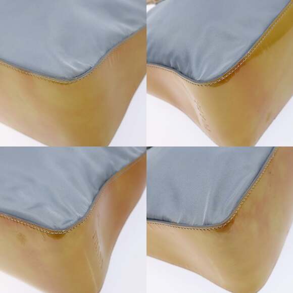 PRADA Hand Bag Nylon Light Blue - Picture 10 of 13